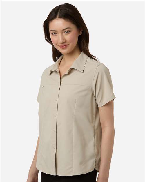 Women's UltraUVP Shoreline Short Sleeve Staff Shirt