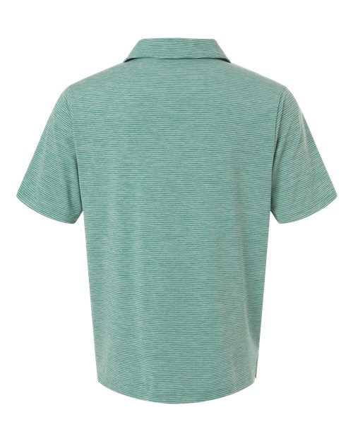 Men's Relay Heathered Stripe Polo