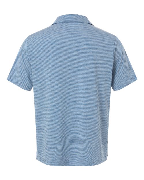 Men's Relay Heathered Stripe Polo