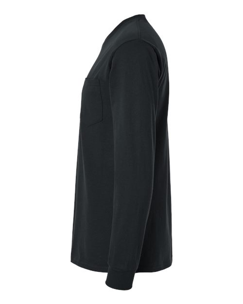 Unisex Ultra Cotton® Long Sleeve Pocket T-Shirt - 2410