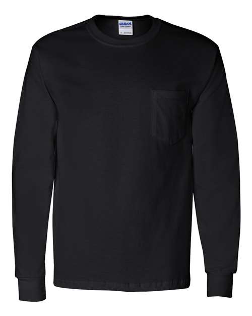 Unisex Ultra Cotton® Long Sleeve Pocket T-Shirt - 2410