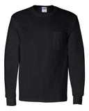 Ultra Cotton® Long Sleeve Pocket T-Shirt - 2410