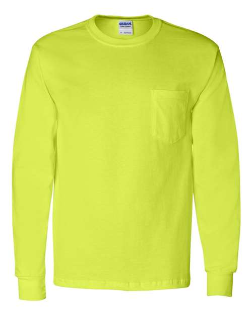 Unisex Ultra Cotton® Long Sleeve Pocket T-Shirt - 2410