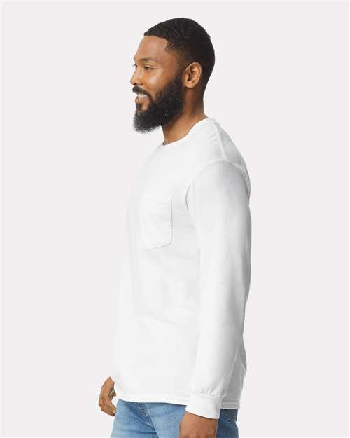 Unisex Ultra Cotton® Long Sleeve Pocket T-Shirt