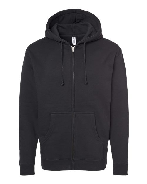 Unisex Heavyweight Full-Zip Hooded Sweatshirt - IND4000Z