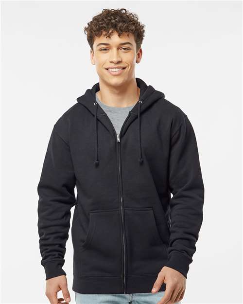 Unisex Heavyweight Full-Zip Hooded Sweatshirt - IND4000Z
