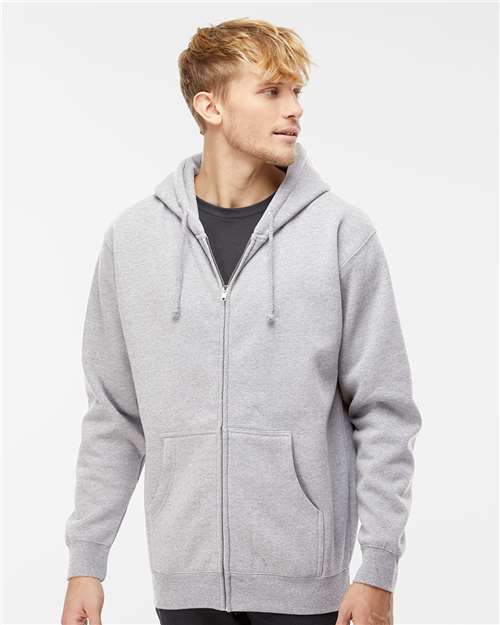 Unisex Heavyweight Full-Zip Hooded Sweatshirt - IND4000Z