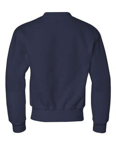 Youth NuBlend® Crewneck Sweatshirt - 562BR - J. Navy