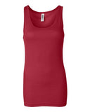 Women's Sheer Mini Rib Tank - 8780