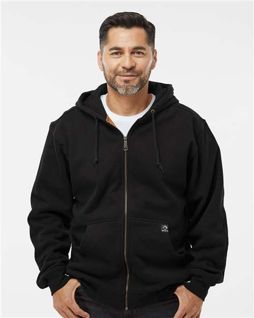 Crossfire Heavyweight Power Fleece Hooded Jacket with Thermal Lining 