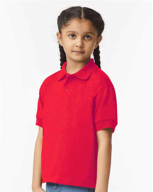 Youth DryBlend® Jersey Polo