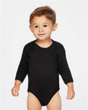 Infant Long Sleeve Baby Rib Bodysuit - 4411