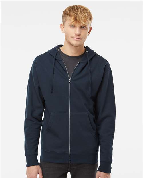 Unisex Midweight Full-Zip Hooded Sweatshirt - SS4500Z