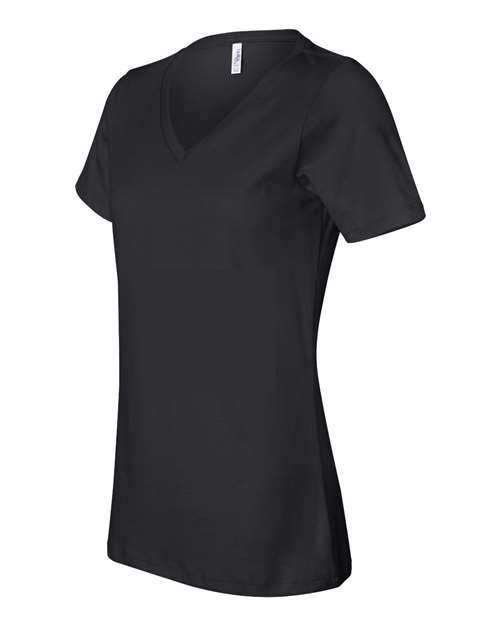 Women’s Relaxed Jersey V-Neck Tee - 6405