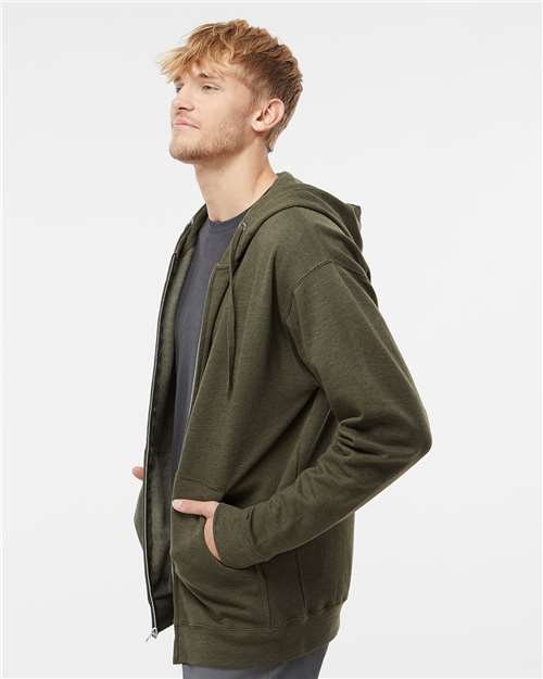 Unisex Midweight Full-Zip Hooded Sweatshirt - SS4500Z