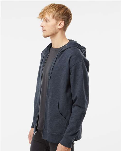 Unisex Midweight Full-Zip Hooded Sweatshirt