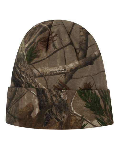 12" Licensed Camo Cuffed Beanie - LCB12
