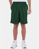 Polyester Mesh 9" Shorts with Pockets - S162