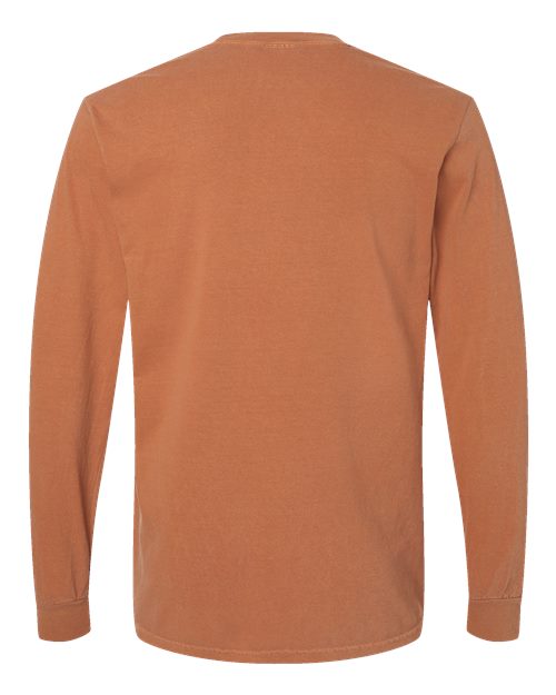 Unisex Garment-Dyed Heavyweight Long Sleeve T-Shirt