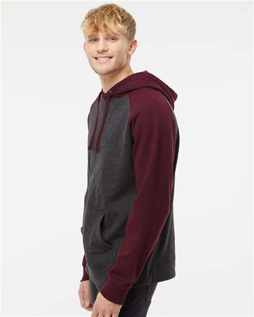Unisex Raglan Hooded Sweatshirt