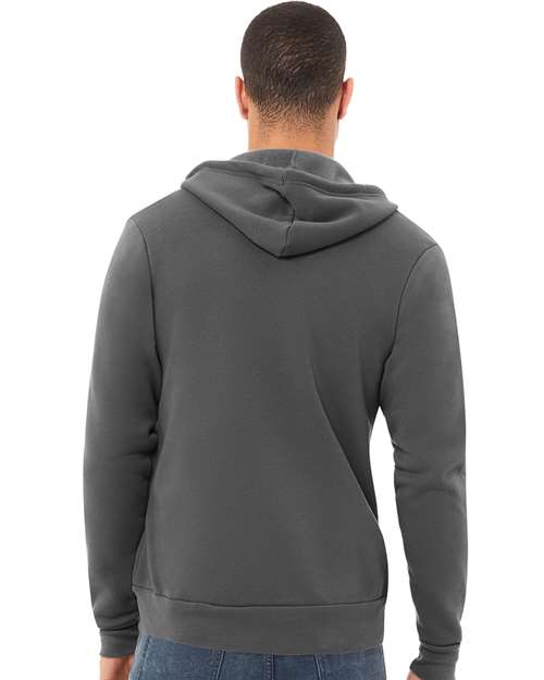 Unisex Sponge Fleece Full-Zip Hoodie Sweatshirt