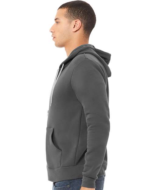 Unisex Sponge Fleece Full-Zip Hoodie Sweatshirt