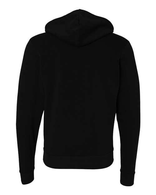 Unisex Sponge Fleece Full-Zip Hoodie Sweatshirt - 3739