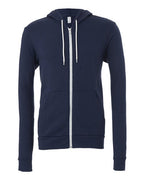 Unisex Sponge Fleece Full-Zip Hoodie Sweatshirt - 3739