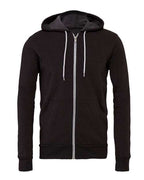 Unisex Sponge Fleece Full-Zip Hoodie Sweatshirt - 3739