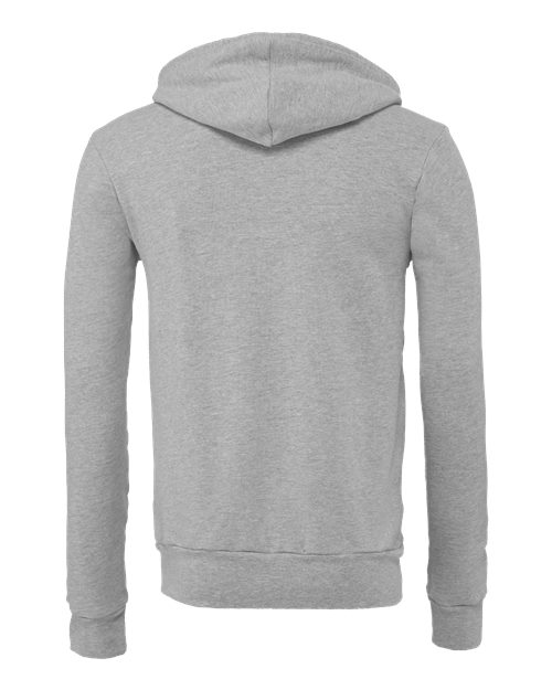 Unisex Sponge Fleece Full-Zip Hoodie Sweatshirt