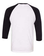 Unisex Three-Quarter Sleeve Baseball Tee - 3200