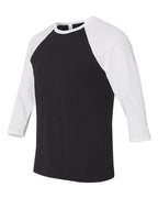 Unisex Three-Quarter Sleeve Baseball Tee