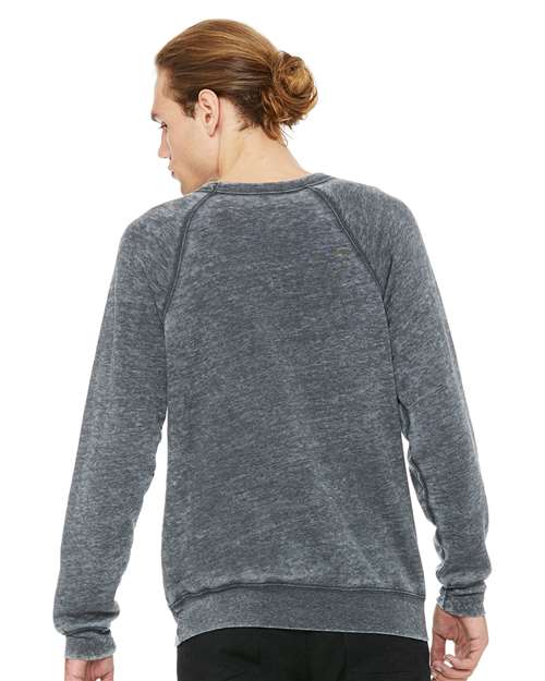 Unisex Sponge Fleece Raglan Crewneck Sweatshirt