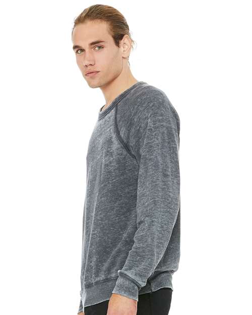 Unisex Sponge Fleece Raglan Crewneck Sweatshirt