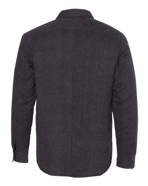 Men's Quilted Flannel Shirt Jacket