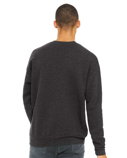 Unisex Sponge Fleece Drop Shoulder Crewneck Sweatshirt