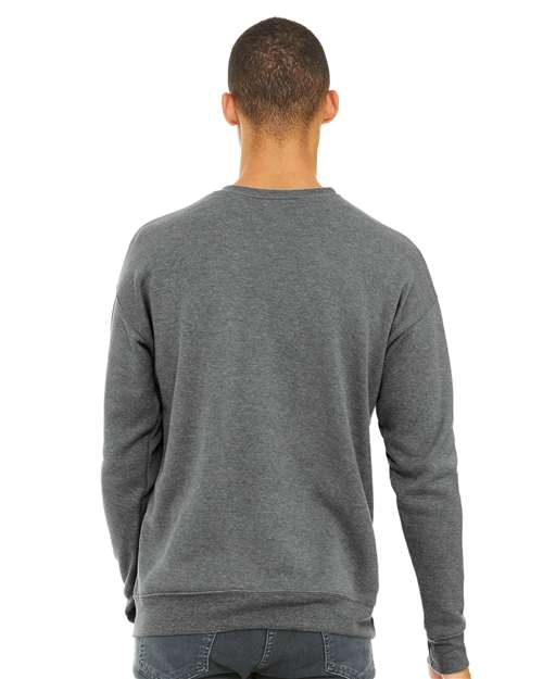 Unisex Sponge Fleece Drop Shoulder Crewneck Sweatshirt