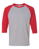 Heavy Cotton™ Raglan Three-Quarter Sleeve T-Shirt - 5700