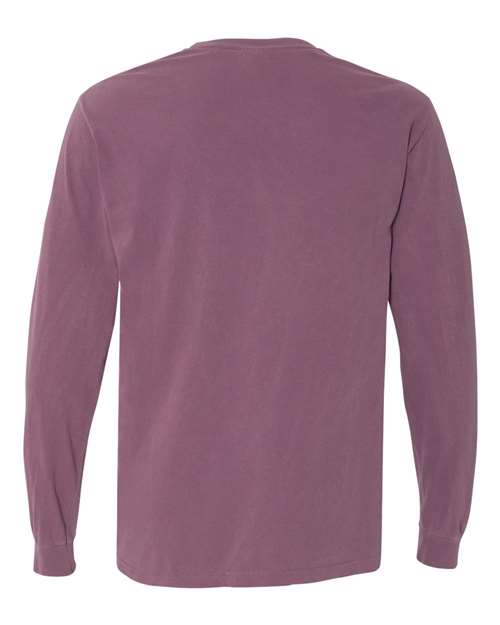 Unisex Garment-Dyed Heavyweight Long Sleeve T-Shirt - 6014