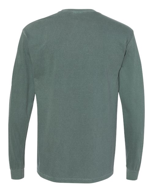 Unisex Garment-Dyed Heavyweight Long Sleeve T-Shirt - 6014