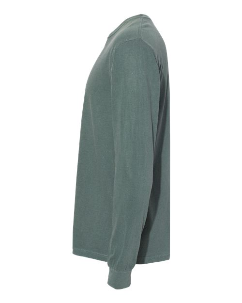 Unisex Garment-Dyed Heavyweight Long Sleeve T-Shirt - 6014