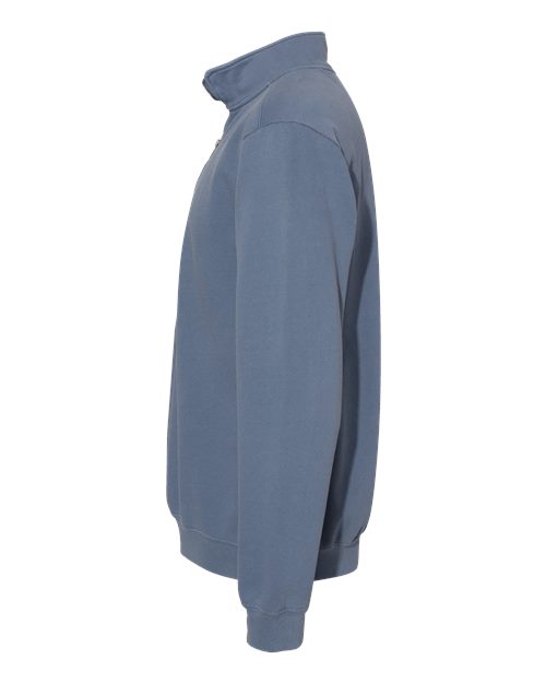 Unisex Garment-Dyed Quarter-Zip Sweatshirt - 1580