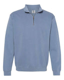 Garment-Dyed Quarter Zip Sweatshirt - 1580