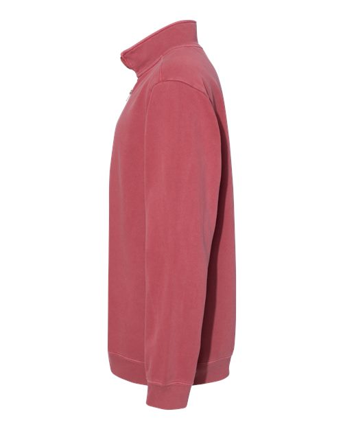 Unisex Garment-Dyed Quarter-Zip Sweatshirt - 1580
