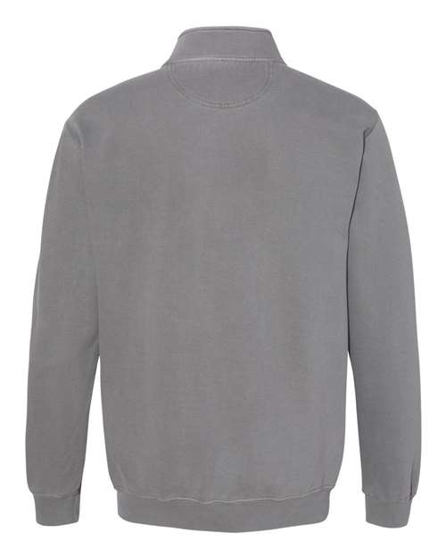 Unisex Garment-Dyed Quarter-Zip Sweatshirt - 1580