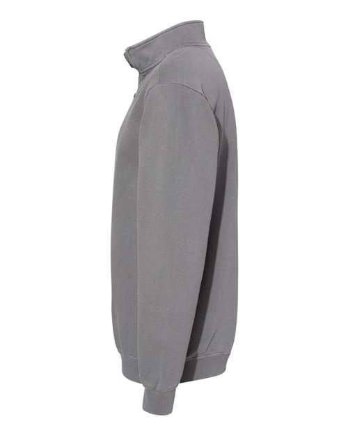Unisex Garment-Dyed Quarter-Zip Sweatshirt - 1580