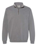Garment-Dyed Quarter Zip Sweatshirt - 1580