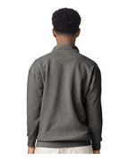 Unisex Garment-Dyed Quarter-Zip Sweatshirt - 1580