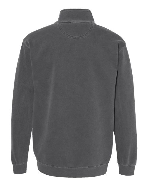 Unisex Garment-Dyed Quarter-Zip Sweatshirt - 1580