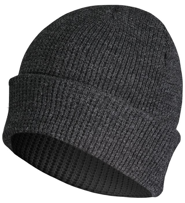 627K - Waffle Knit Cuff Beanie